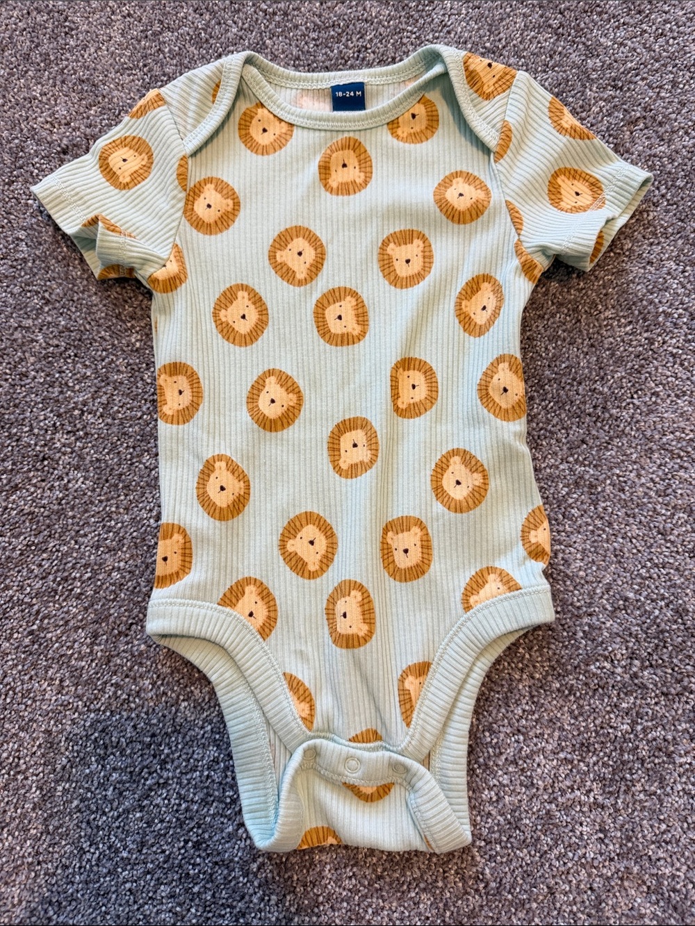 Lion Ribbed Onesie Old Navy